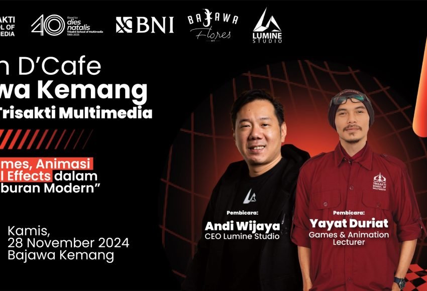 Kuliah di Café Bajawa Kemang Episode 2 - Mengupas Peran Games, Animasi dan Visual Effect dalam Industri Hiburan Modern! 01